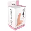 Realistyczne dildo z jądrami penis na przyssawce 12,7 cm